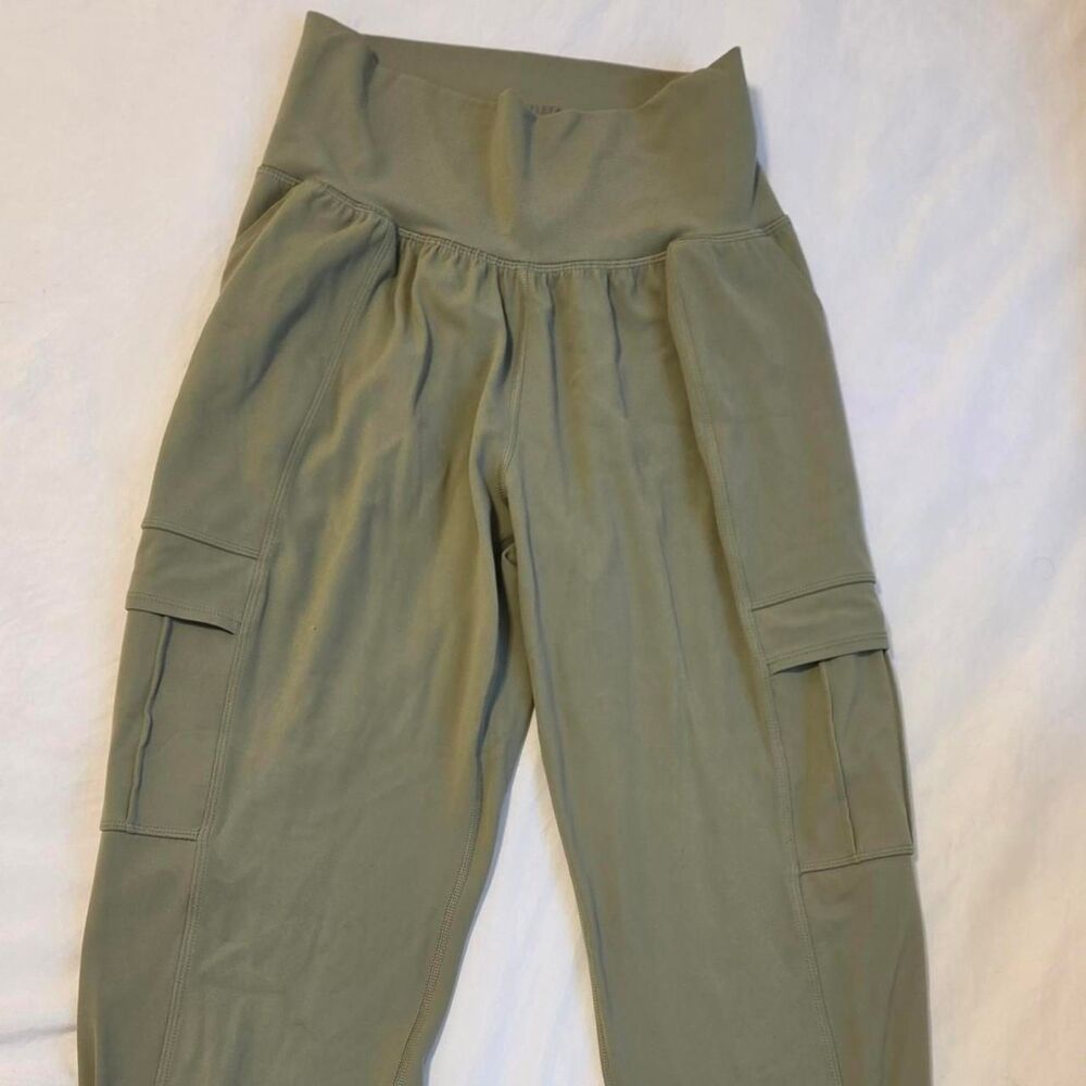 Athleta Women's Green and Khaki Joggers-tracksuits